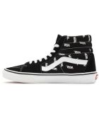 Sneakers en Cuir & Toile SK8-Hi noir/blanc